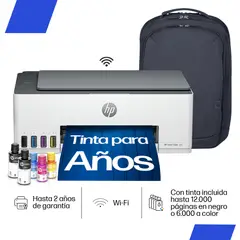 HP - Impresora Smart Tank 580 + Mochila