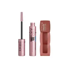 MAYBELLINE - Pack Mascara Sky High WTP + Labial Teddy Tint 20 Mascara Tear
