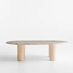 CRATE & BARREL - Mesa de Centro Homage de Mármol