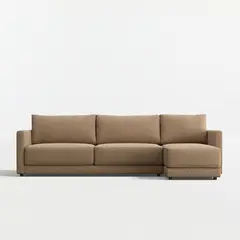 CRATE & BARREL - Seccional Gather Chaise Lounge 5 Cuerpos Izquierdo