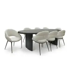 BASEMENT HOME - Juego de Comedor Elite Terra 10 Sillas