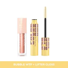MAYBELLINE - Pack Mascara Bubble WTP + Labial Lifter Gloss Stone