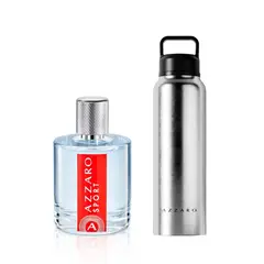 AZZARO - Pack Sport Edt 100 ml + Water Bottle