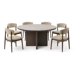 BASEMENT HOME - Juego de Comedor Ritz Revere 6 Sillas