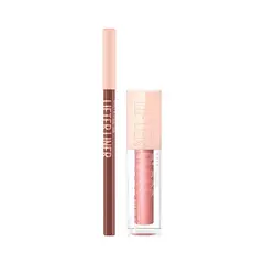 MAYBELLINE - Lip Combo: Lifter Gloss Moon + Lifter Liner Let's Bounce