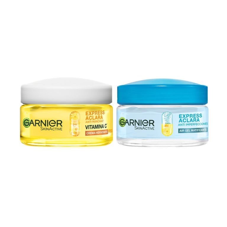 Duo Cremas Garnier: Crema Gel Anti Imperfecciones + Crema Antimanchas FPS30