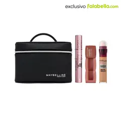 MAYBELLINE - Total Look: Mascara Sky High WTP + Teddy Tint Mascara Tear + Corrector IAR Eraser Medium