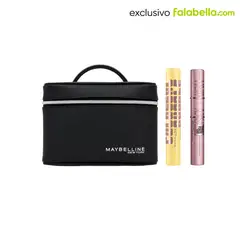 MAYBELLINE - Duo Mascaras Waterproof: Sky High + Colossal Bubble