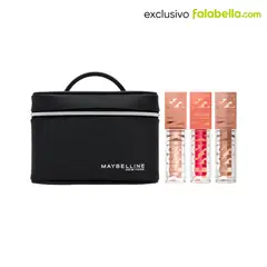 MAYBELLINE - Trio Sunkisser: Rubor 31 Hot Pink + Iluminador 20 Kiss of Shimmer + Bronzer 11 Electric Bronze