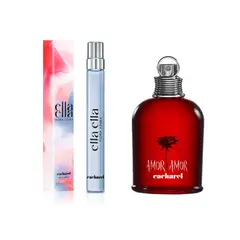CACHAREL - AMOR AMOR EDT 100 ML + Ella Ella Flora Azura Mujer Edp 10 Ml