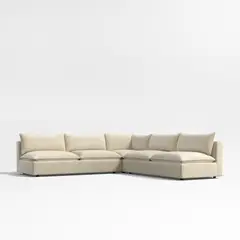 CRATE & BARREL - Seccional modular Lotus 5 cuerpos