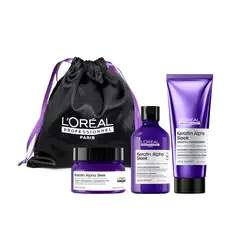LOREAL PROFESSIONNEL - Pack Anti frizz: Shampoo 250ml + Smooth Transformer 150ml + Mascarilla 200ml