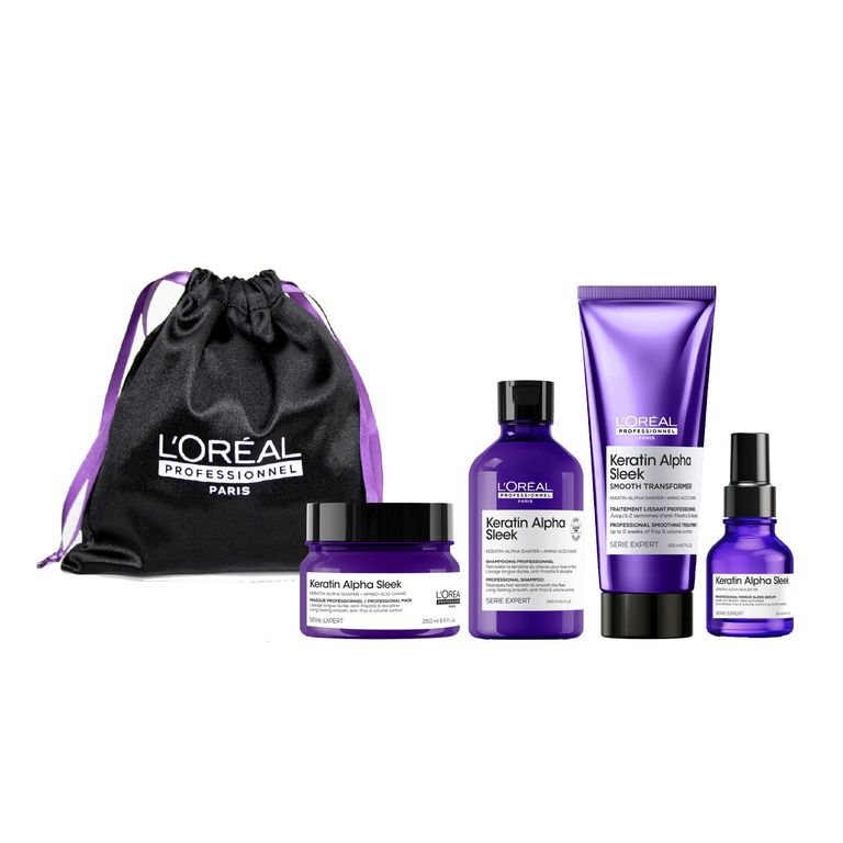 Ritual Lacio Absoluto & Brillo: Shampoo 250ml + Smooth Transformer 150ml + Mascarilla 200ml + Serum 50ml