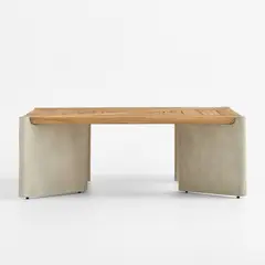 CRATE & BARREL - Mesa De Centro Barbados Para Exterior