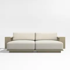 CRATE & BARREL - Chaise Lounge Doble Mallorca Para Terraza