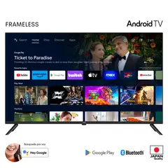 JVC - Televisor LED 43'' 4K UHD Android TV LT-43KB628