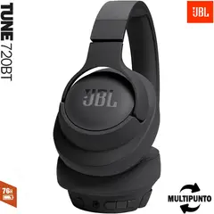 JBL - Audifonos Bluetooth 76Hrs Pure Bass Tune 720BT