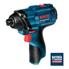 BOSCH - Llave de impacto inalámbrica 12v de ¼ gdr 120-li sin batería