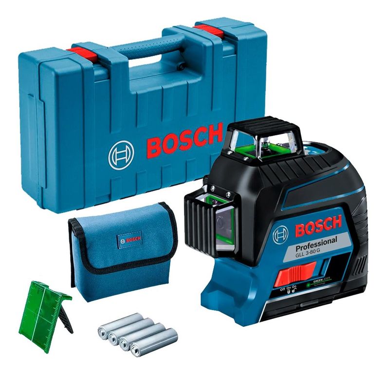 Nivel laser verde gll 3-80 g 360