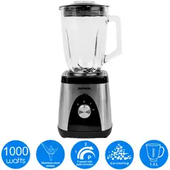Licuadora Plateada 1.5L 1000W 2 velocidades DBL-1700c