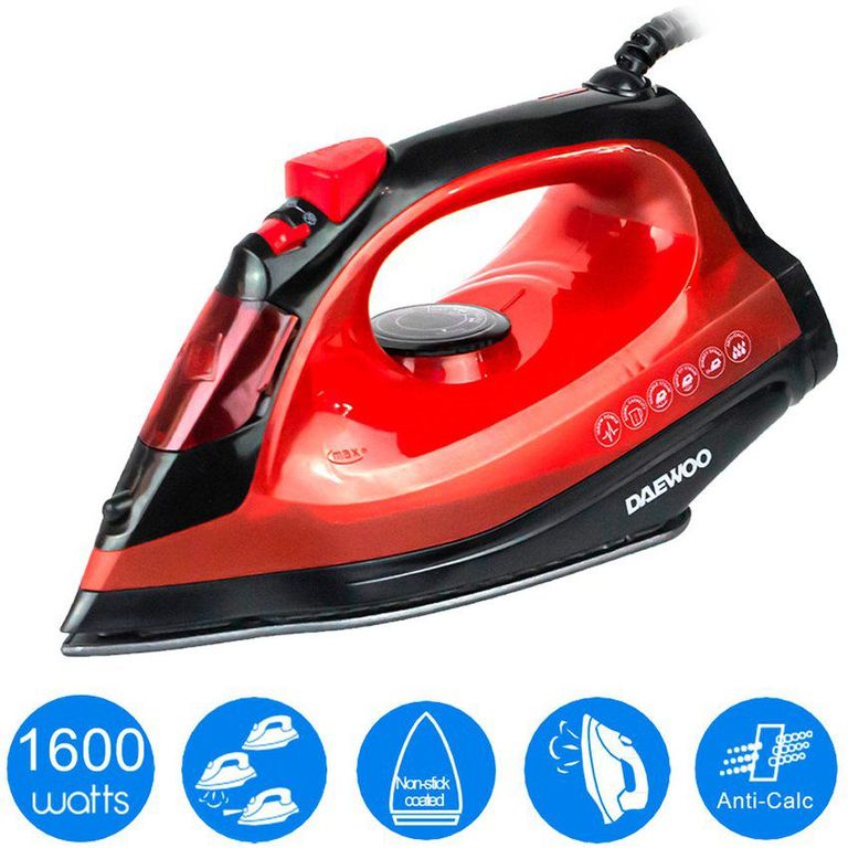 Plancha roja seco vapor spray dsi-9252 1600w
