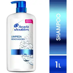 HEAD AND SHOULDERS - Shampoo Head Shoulders Limpieza renovadora 1L