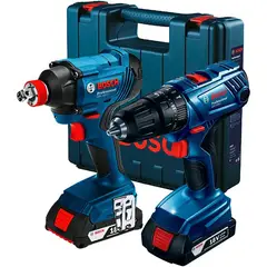 BOSCH - Taladro Percutor + Impacto GSB 180 + GDX 180