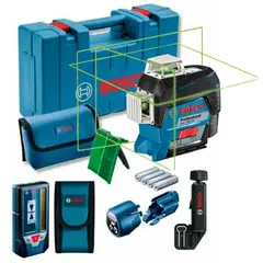 BOSCH - Nivel laser verde gll 3-80 cg 360 bluetooth + receptor