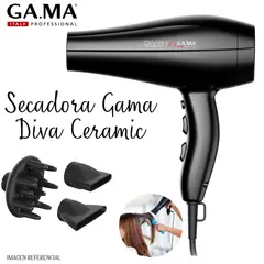 GAMA - Secadora Profesional de Cabello Diva Ceramic - 2300 watts