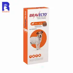 BRAVECTO - Antipulgas 250Mg Perros 4.5-10Kg Masticable