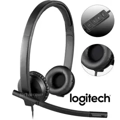 LOGITECH - Audifono Con Microfono B2B H570E USB Stereo Black