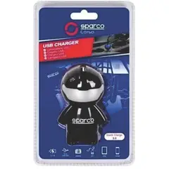 SPARCO - Cargador usb auto black