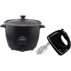 IMACO - Combo olla arrocera 18l rc18n batidora manual 300w hm3025n