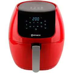 IMACO - Freidora de aire digital 6 litros one touch af6018 - rojo
