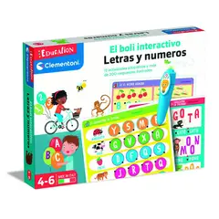 CLEMENTONI - BOLI INTERACTIVO LETRAS Y NUMEROS