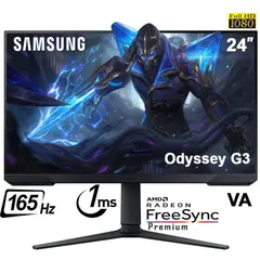 SAMSUNG - Monitor 24” LS24AG320NLXPE Odyssey G3 165HZ 1MS VA