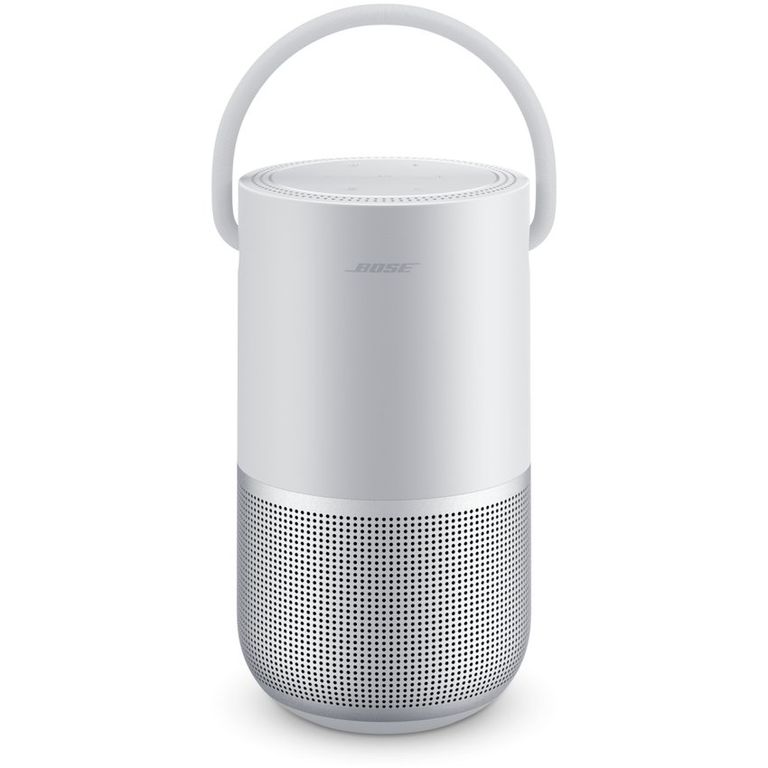 Parlante Portable Home Speaker Plata