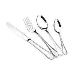 MAGEFESA - Set de Cubiertos Acero Inoxidable 24 Piezas Ana