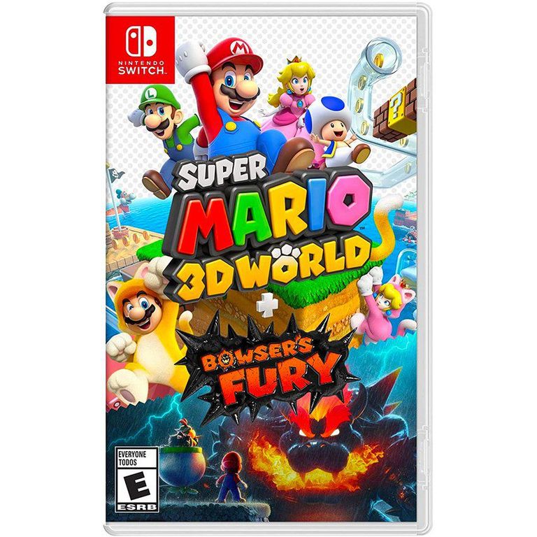Videojuego Super Mario 3D World Bowsers Fury Switch
