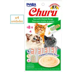 CAT OH - Churu - sabor atún con pollo