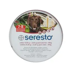 SERESTO - Collar antipulgas para perros mayores a 8 kg