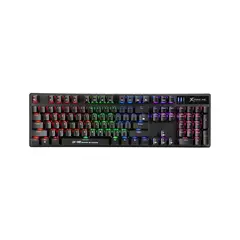 XTRIKE ME - Teclado Mecanico Gamer GK-980 RGB Switch Blue 104 Teclas