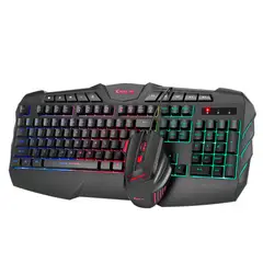 XTRIKE ME - Combo Gamer Teclado 114 Teclas + Mouse 7B 2400 Dpi MK-880