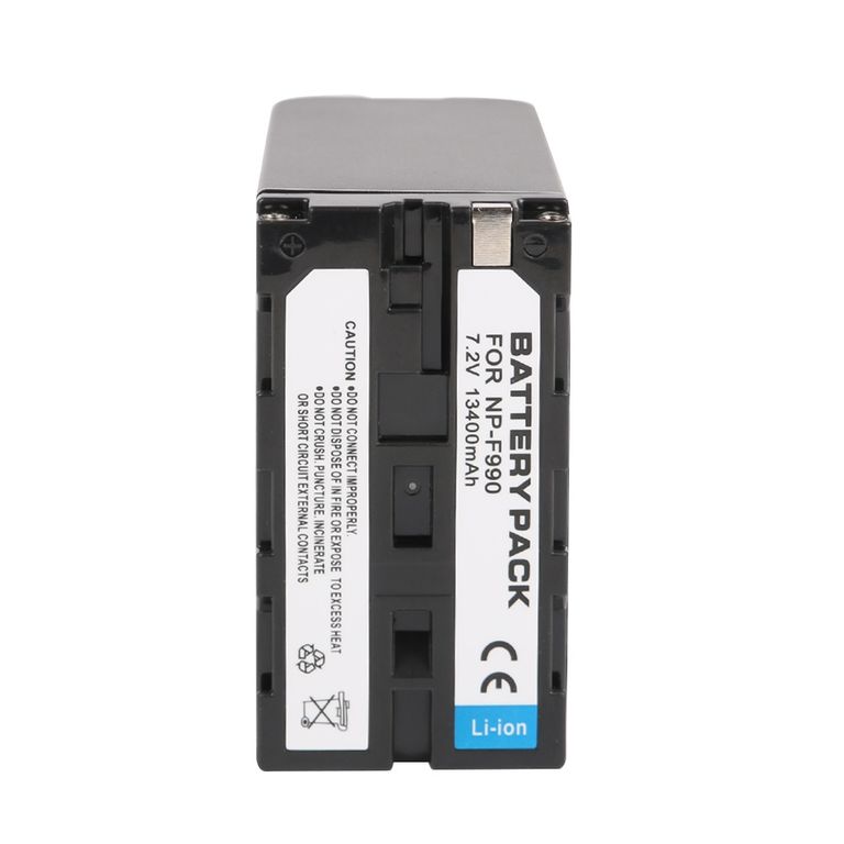 Batería NP-F990 tipo c 134000mah filmadora o lampara