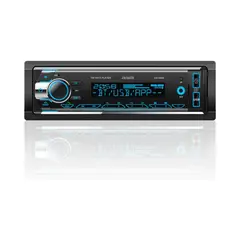 AIWA - AUTORADIO 1 DIN DESMONTABLE BLUETOOTH MP3 USB 7 COLORES AW-5880BT