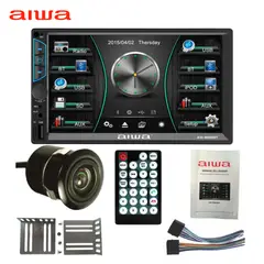 AIWA - Autoradio Bluetooth Mirrorlink Pantalla 7 Pulgadas + Camara AW-W660BT