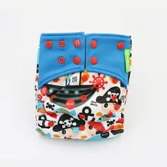 EKOALITAS - Pañal Ecológico Doble Barrera Unitalla - Piratas