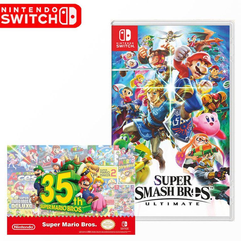 Super smash bros ultimate switch y poster