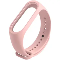 GENERICO - Correa de silicona Para Mi Band 3 / mi Band 4 - ROSA