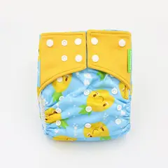 EKOALITAS - Pañal Ecológico Doble Barrera Unitalla - Piña
